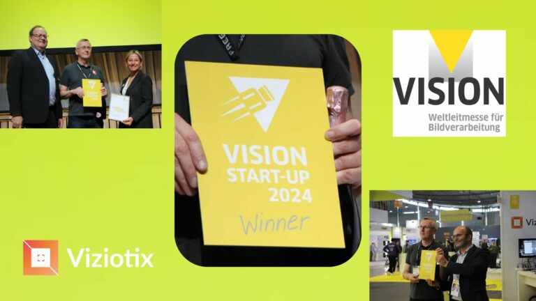 Viziotix winning the Vision 2024 startup award.